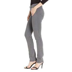 Adriano Goldschmied Soft Gray Harper Essential Straight Leg Jeans